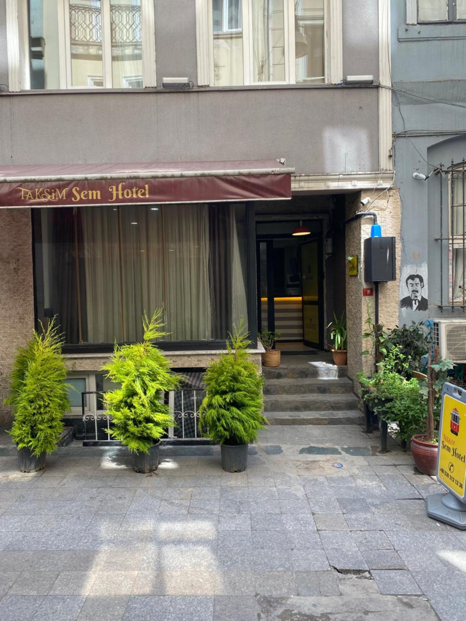 Taksim Sem Hotel Istanbul Exterior foto